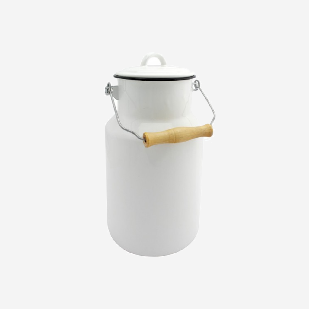 Milchkanne emailliert