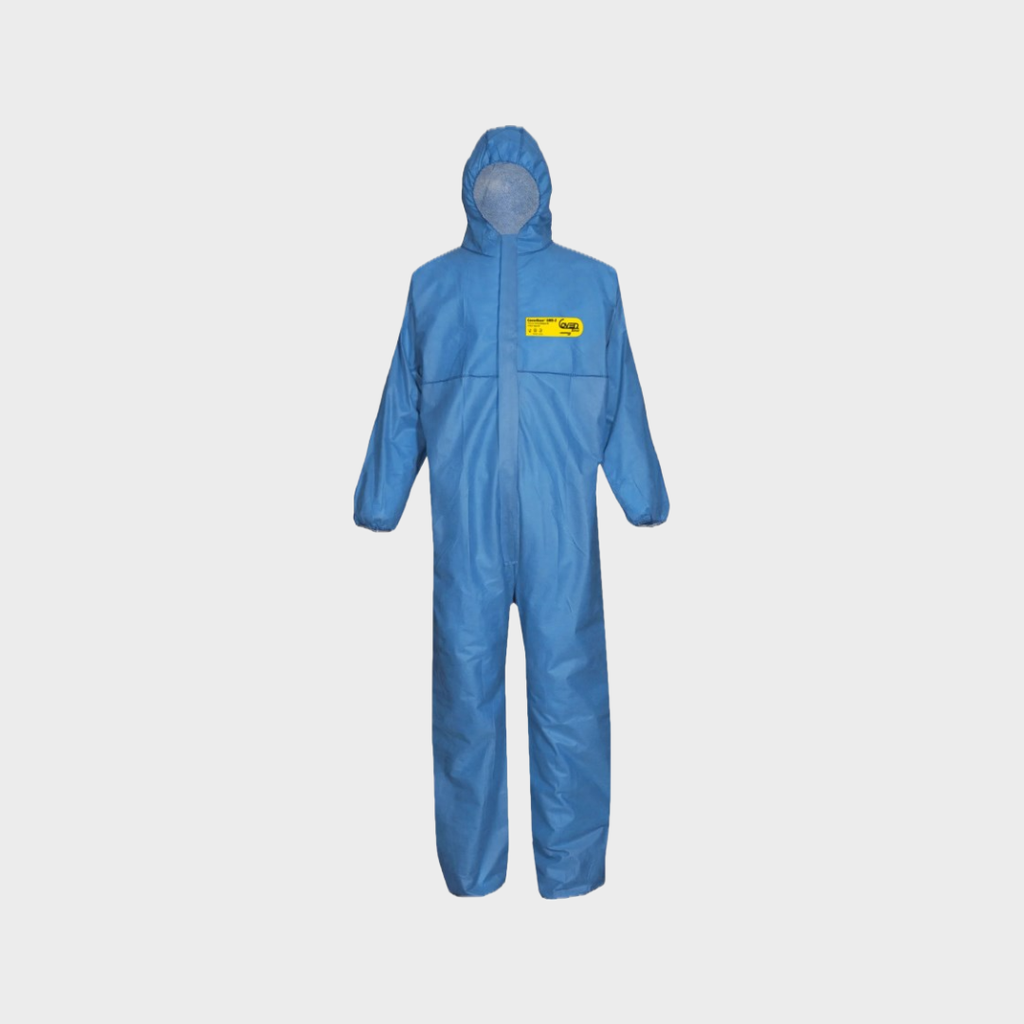 Einwegoverall, blau, Chemieschutz, CoverBase