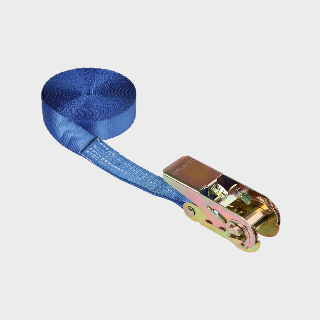 Ratschenzurrgurt, 5m x 25mm, blau