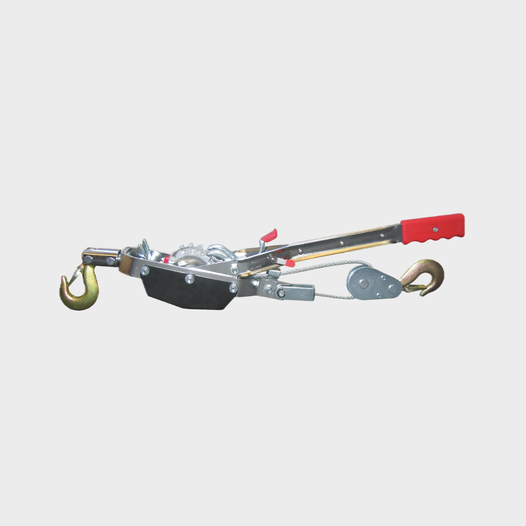 Seilzug mit Ratsche 2 t Seil:  ø 5 mm / 3 m