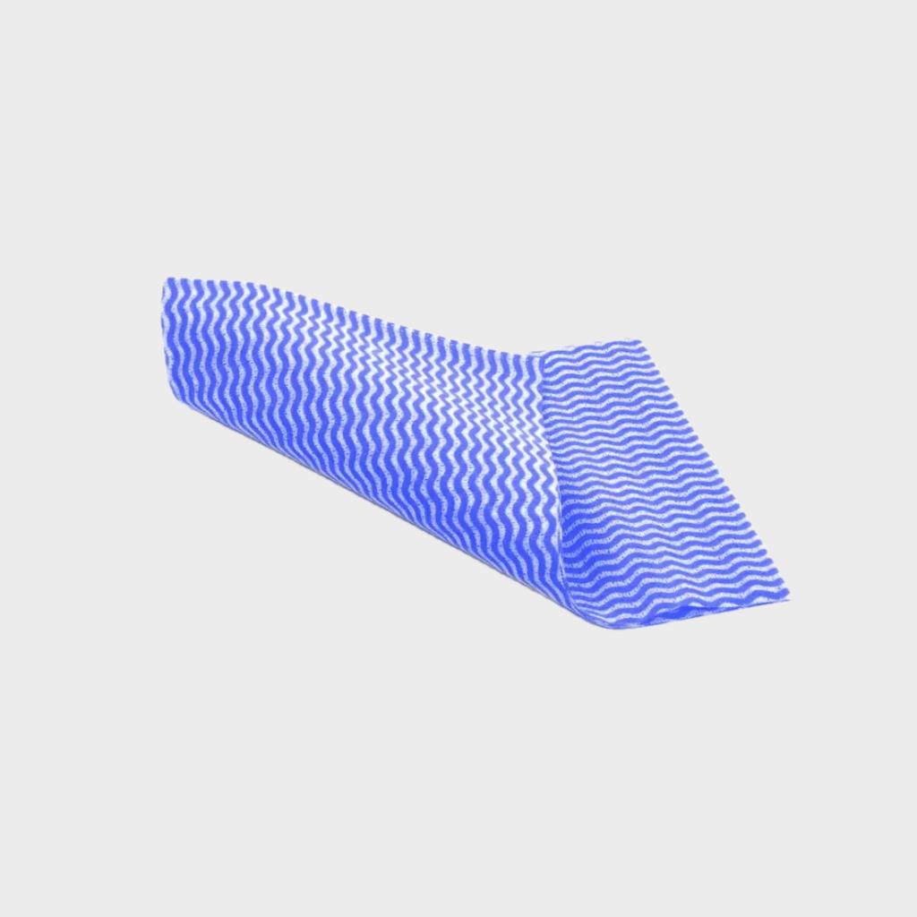 Putztuch blau, 38x60 cm 1/4-Falz,50 Stk