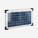15 Watt Solarmodul mit Laderegler