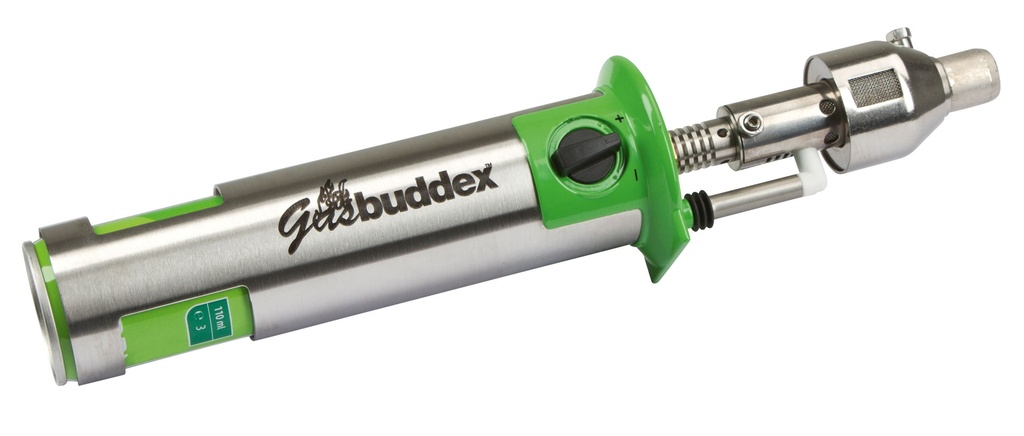 Enthornungsgerät GasBuddex mit Gaskartusche