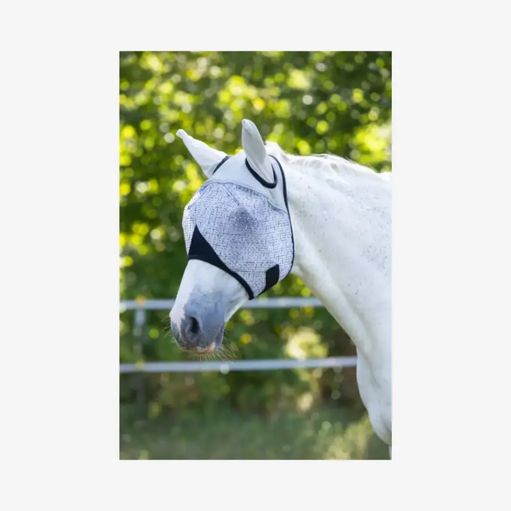 Fliegenmaske mit Ohrenschutz