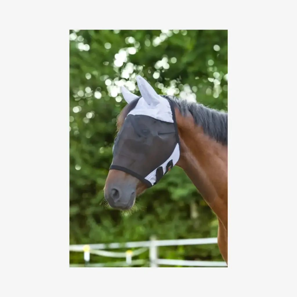 Fliegenmaske mit Ohrenschutz SuperFly