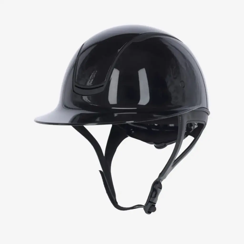 Reithelm Eclipse Polo, lackschwarz