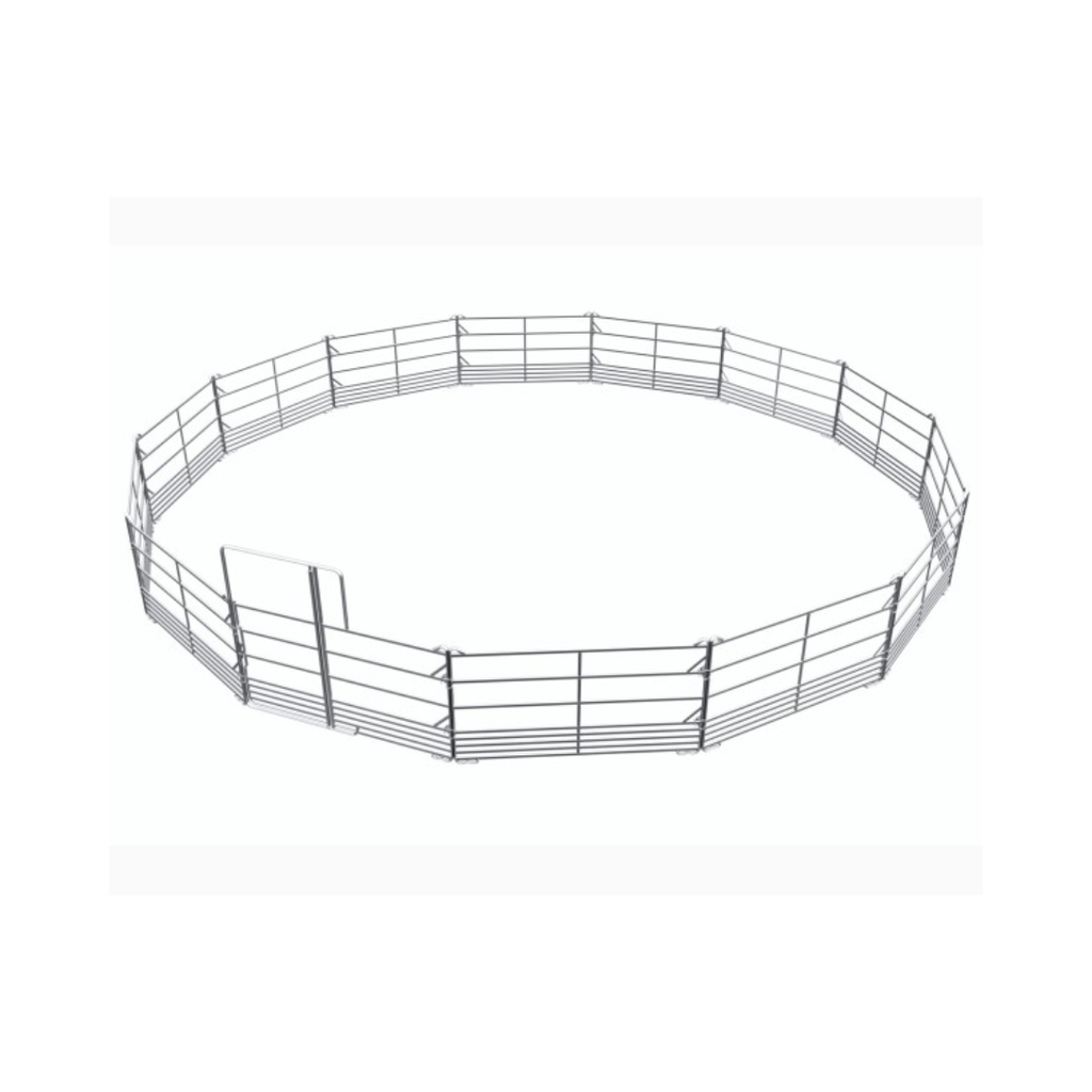 Roundpen mit Sicherheits-Pferde-Panels
