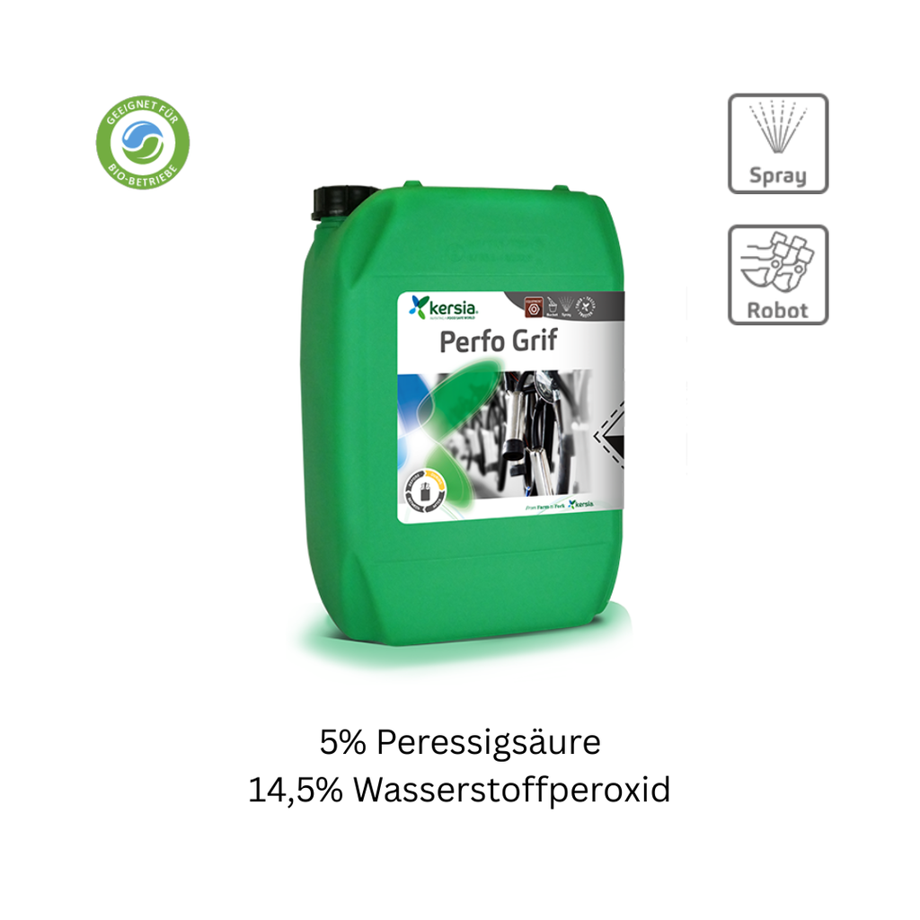 Perfo Grif 24 kg - Desinfektion des Melkzeugs & Roboterbürsten