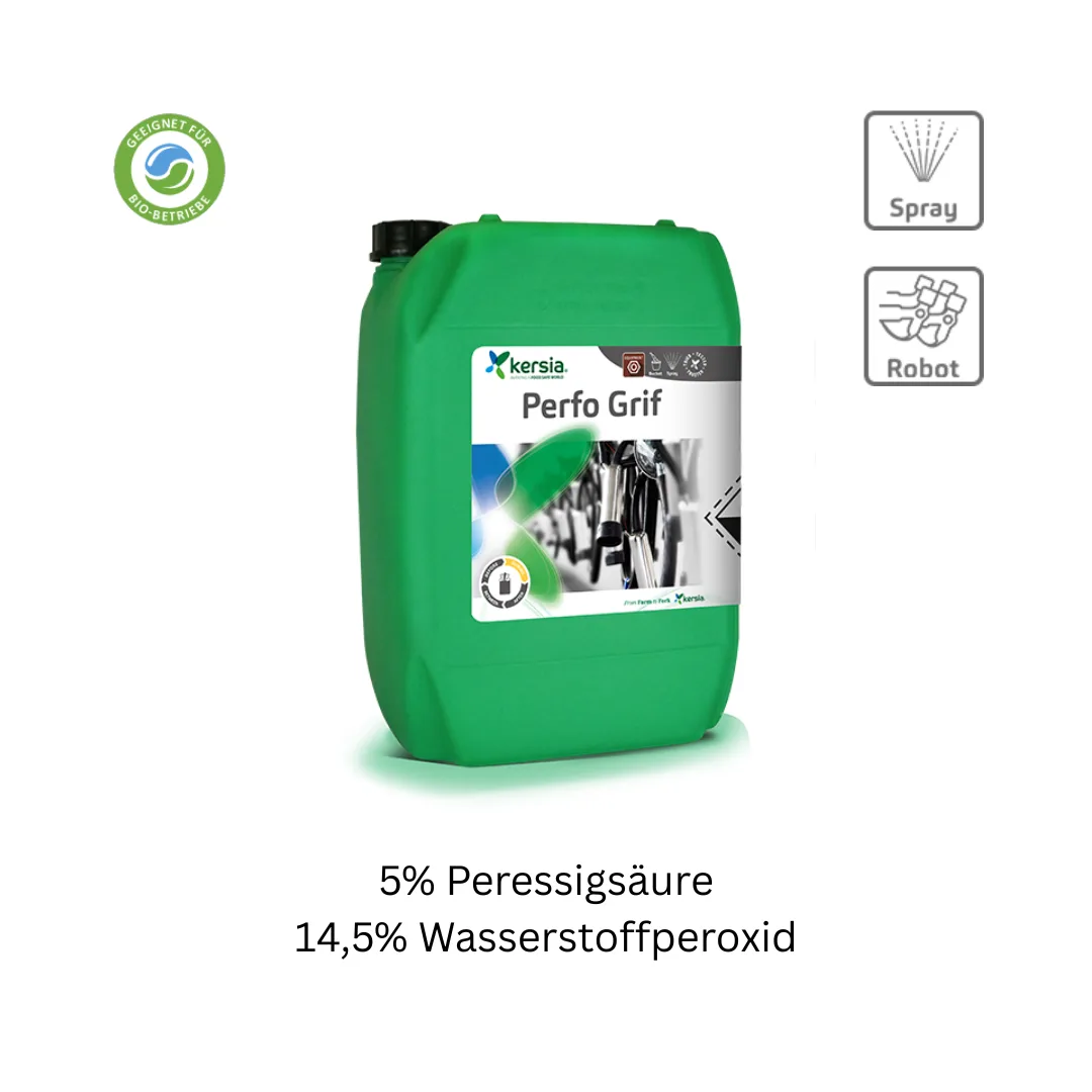 Perfo Grif 24 kg - Desinfektion des Melkzeugs & Roboterbürsten