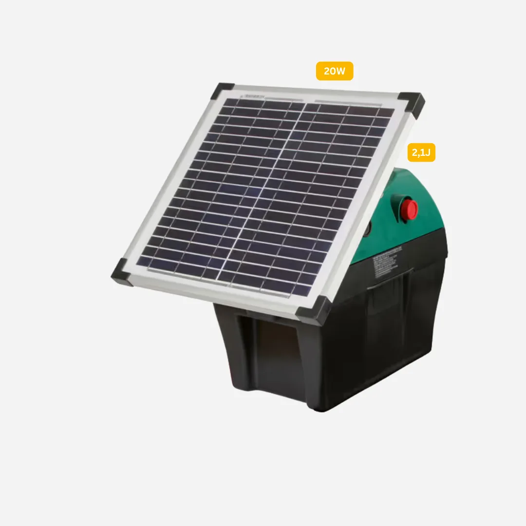 Set Weidezaungerät AD 2000 + 20W Solarmodul