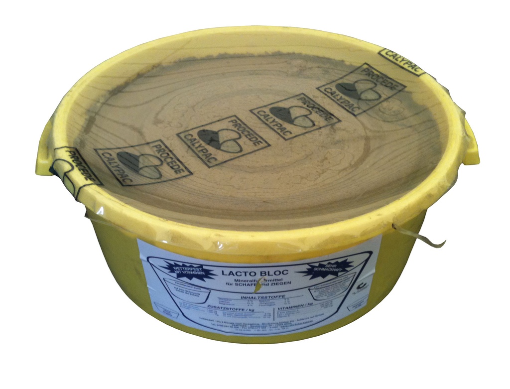 Leckeimer Lacto Bloc für Schafe und Ziegen 15 kg