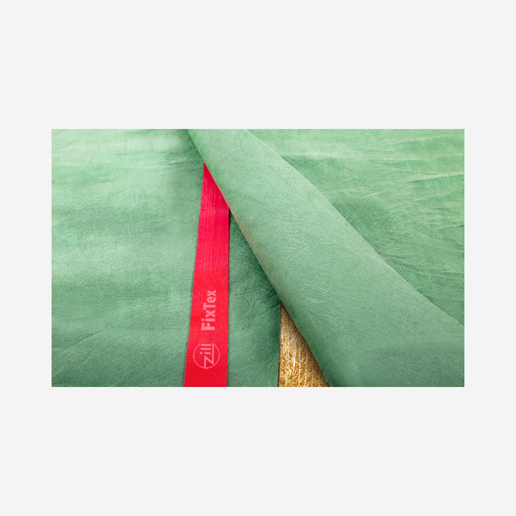 FixTex Klettband beidseitig haftend 0,05 x 25m