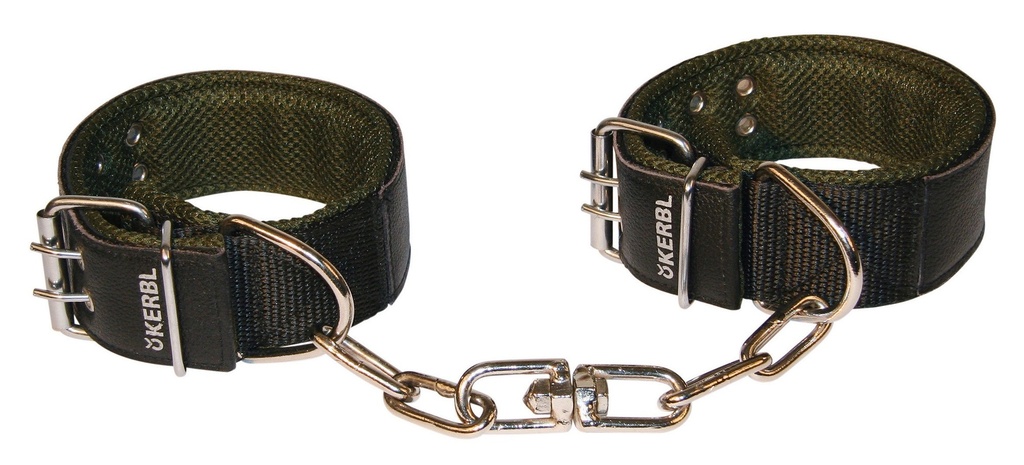 Fussfessel Kunststoff inkl. Polsterung und Kette