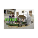 CalfHouse Premium XL m.Zaun-,Tränkeimer-+Troghalter