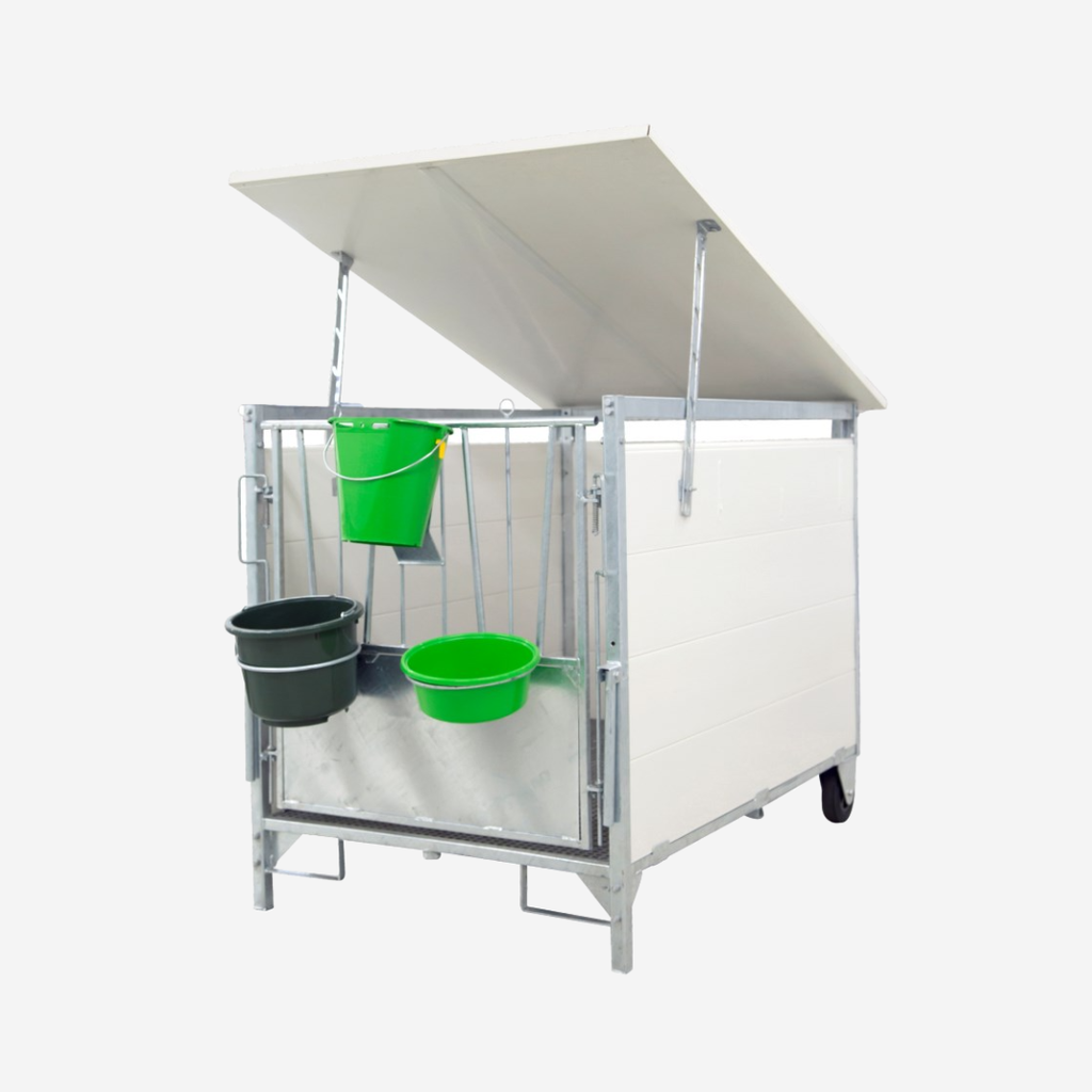 Dach Kälberbox klein