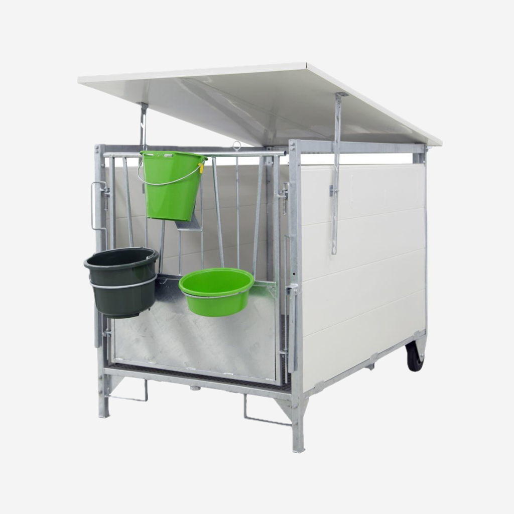 Dach für Kälberbox