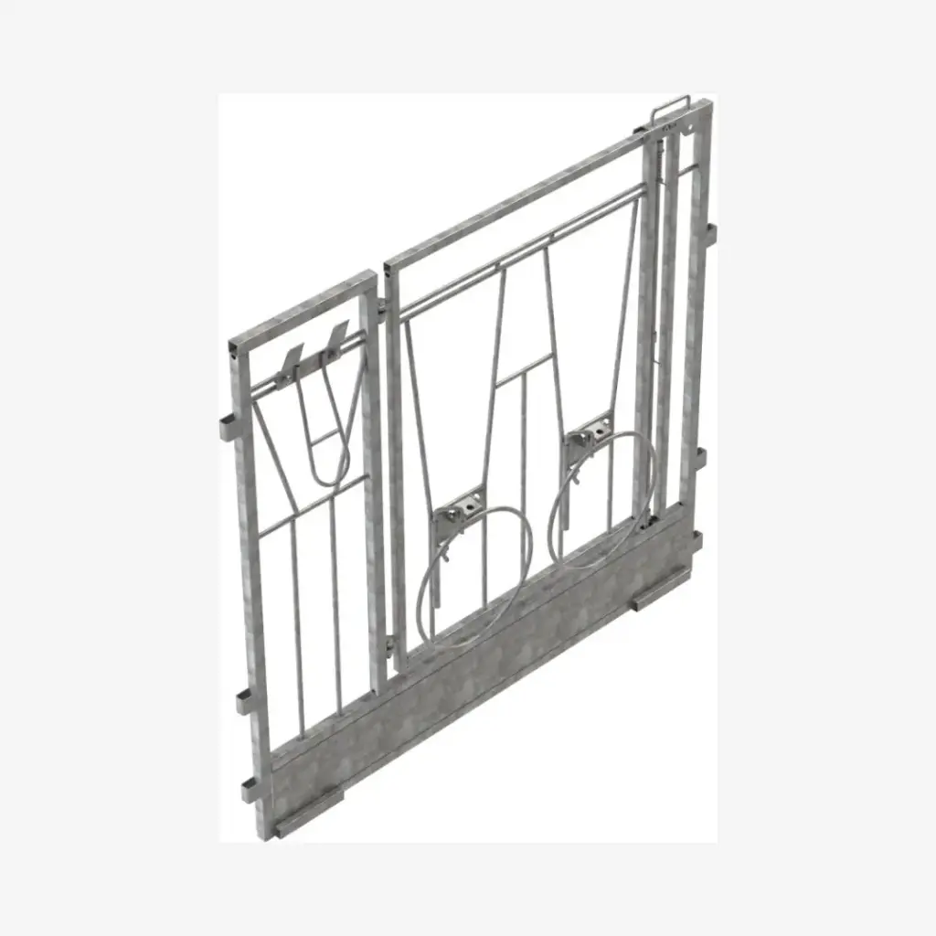 Frontelement Türe Modulare Kälberbox