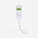Drench Bag, transparent mit Sonde und Zipperverschluss