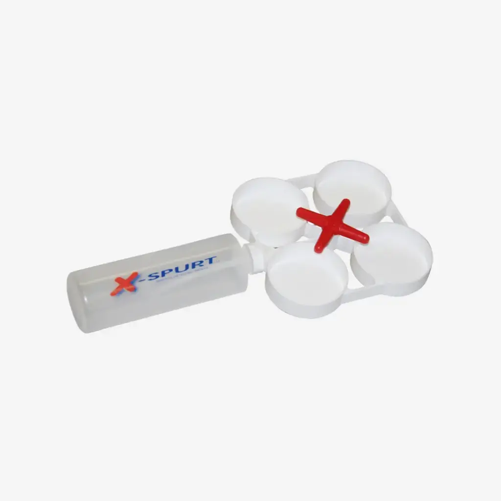 Mastitis-Tester X-Spurt (Scheibe kompl. mit Behälter)