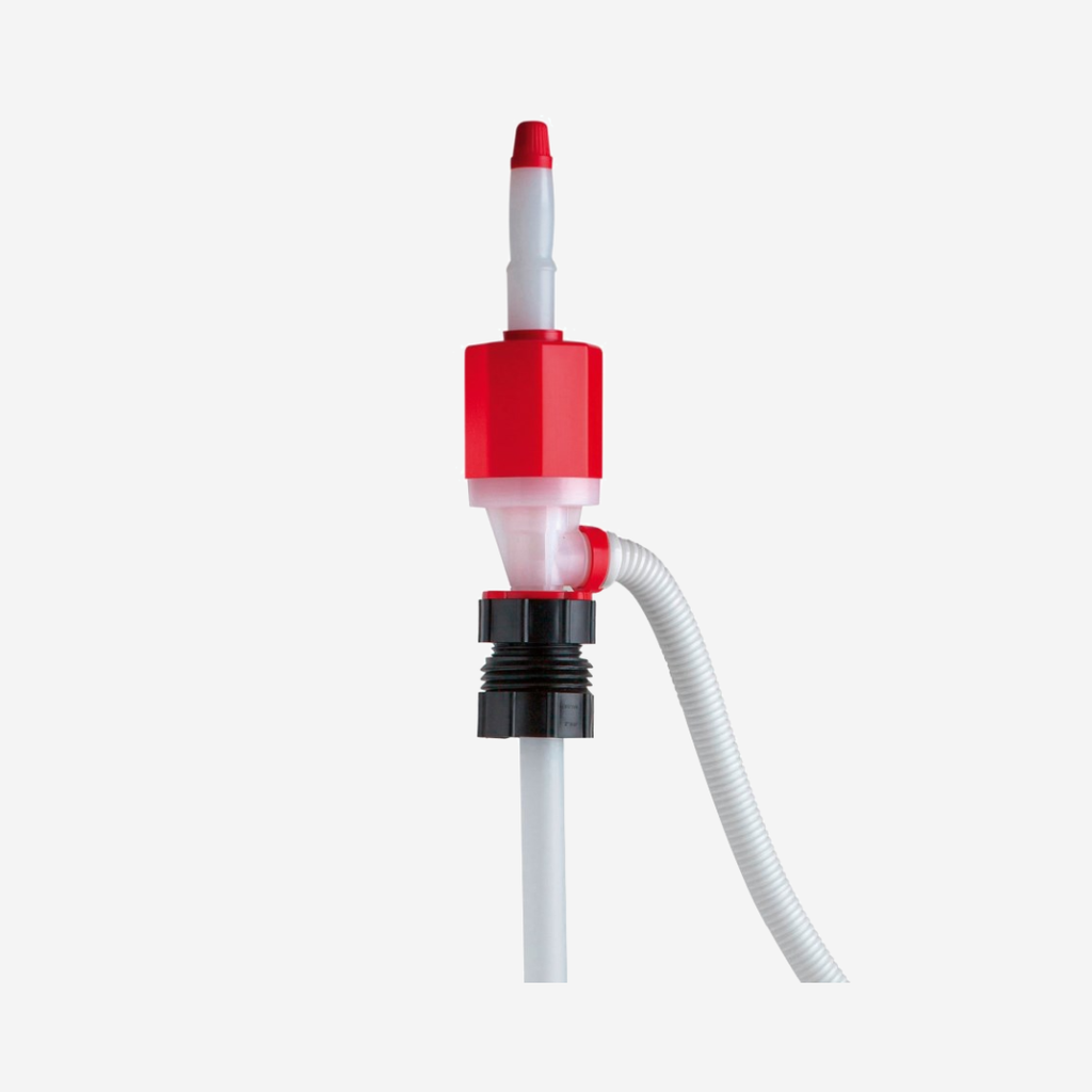 Fasspumpe für 200 l Fässer mit 2 Adaptern (55 mm & 69 mm)