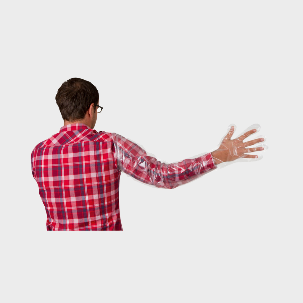 Einmalhandschuhe VETtop 90cm Länge, 100 St., klar