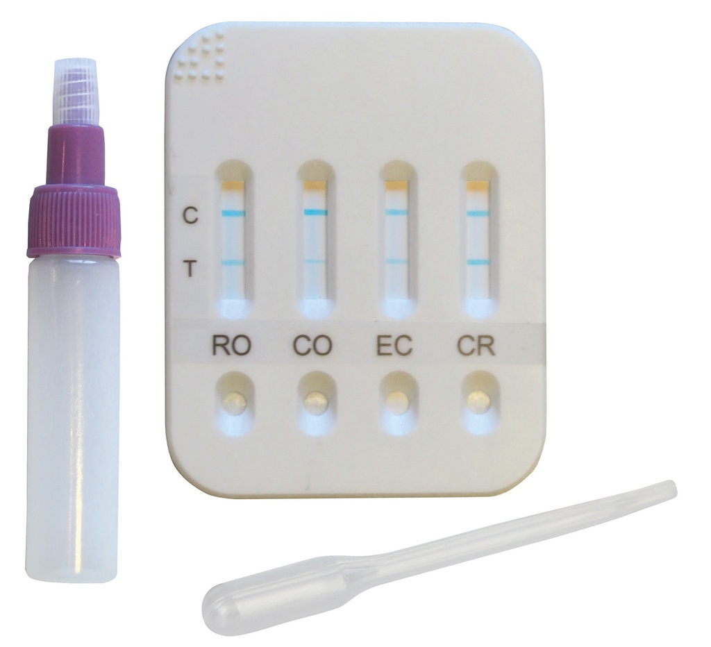 4D-Test - Kälberdurchfalltest 5 Stück