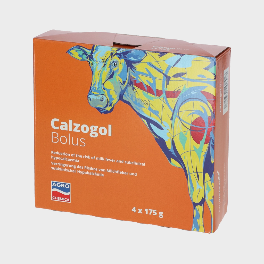 4x Calzogol Bolus Kalzium-Bolus (Milchfieber)