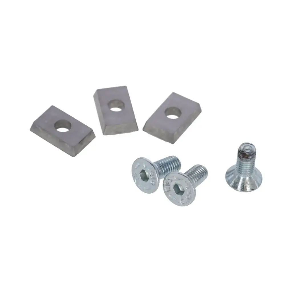 Messersatz, 3 Messer+Schrauben