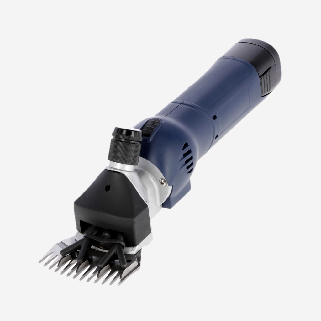 Akku-Schermaschine FarmClipper für Schafe mit Wellington Schermesser-Set Typ BB-4,5/Typ 576