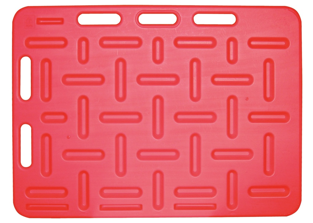 Treibbrett 94x76 cm, rot