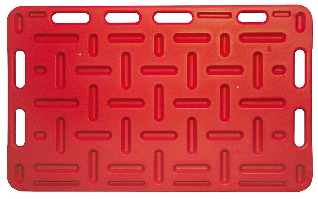 Treibbrett 126 x 76 cm, rot