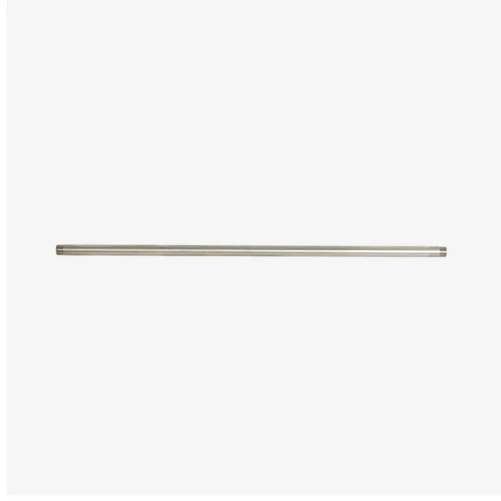 Anschlussrohr, gerade 75cm beidseitig ½" AG