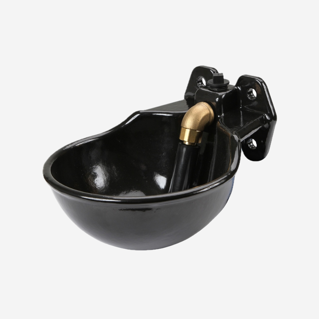 Tränkebecken G51 emailliert, mit Rohrventil