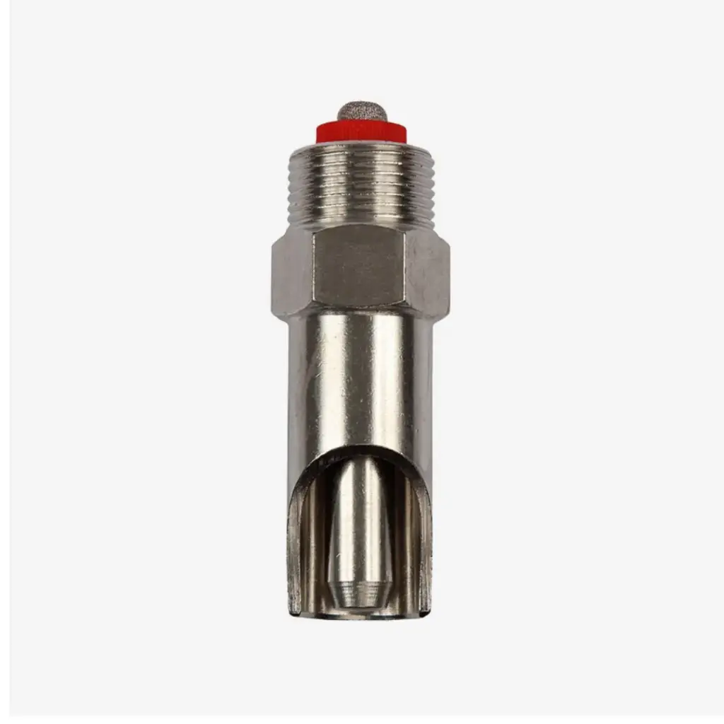Beißnippel Edelstahl 3/4", mit 12 mm Stift