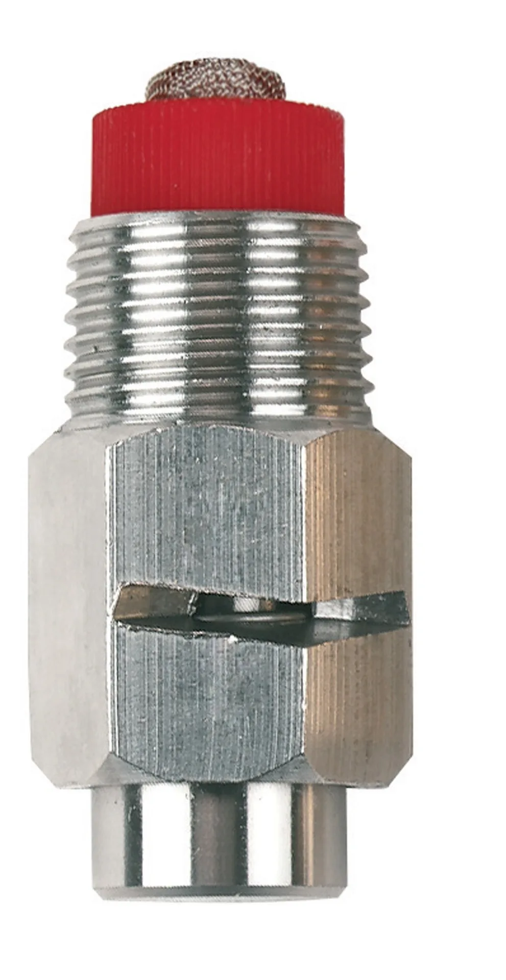 Sprühnippel Edelstahl 1/2", geschlitzt