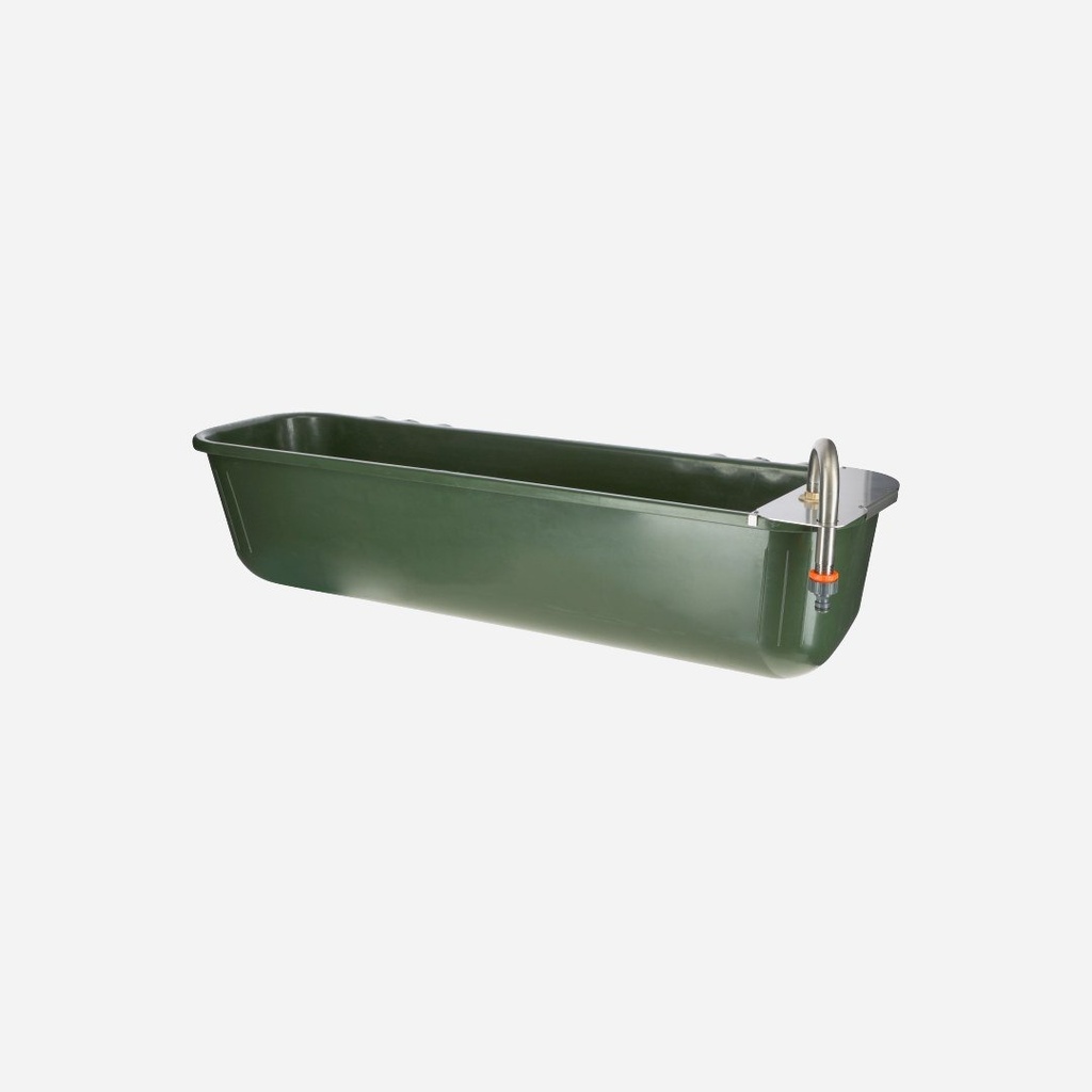 Langfuttertrog mit Schwimmer