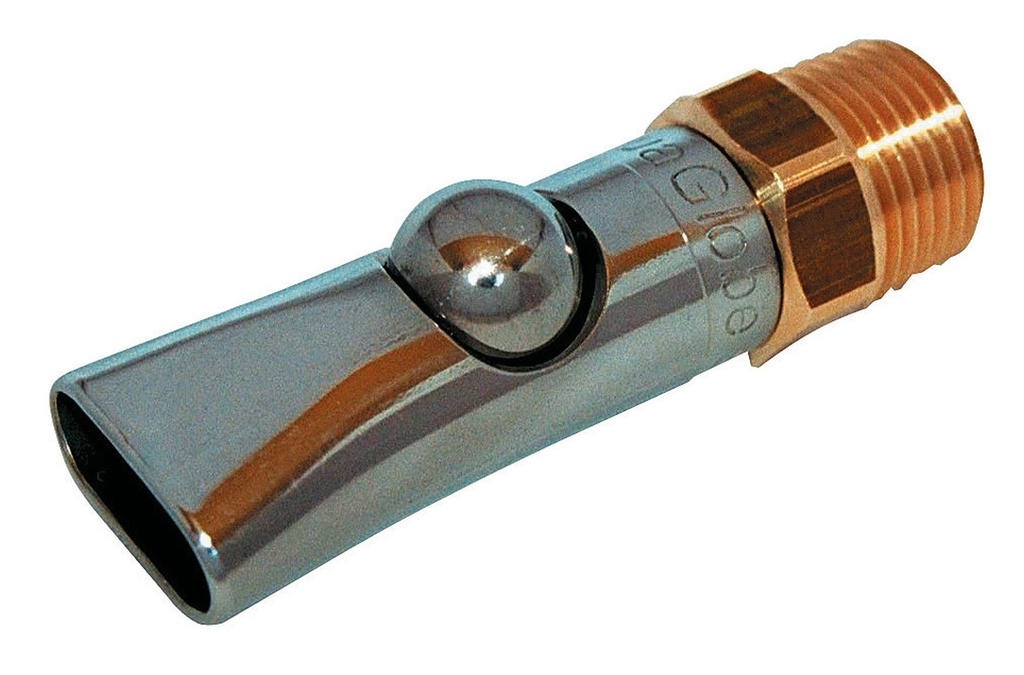 Kugelbeissnippel für Sauen, 1/2", Hochdruck,verpackt