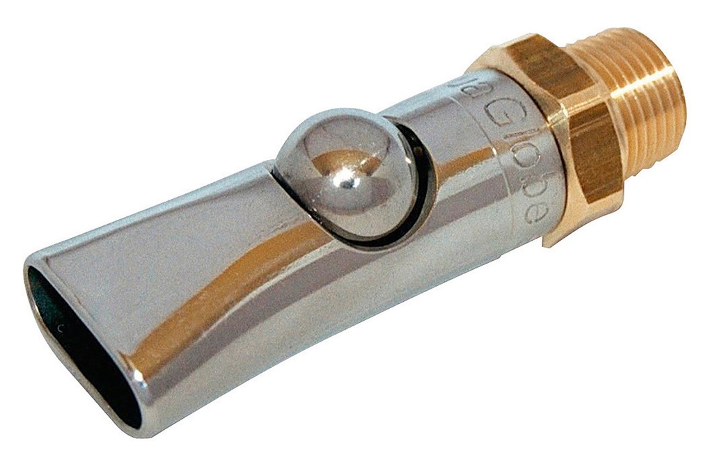 Kugelbeissnippel für Sauen  u. Rinder, 1/2", Hochdr., verp.