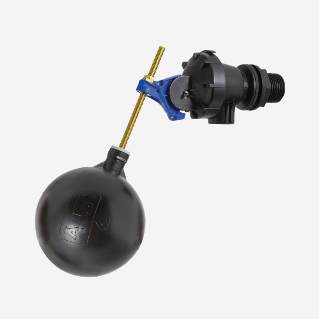 XtraFlo Top Entry, 3/4" mit Schwimmer und Gewindearm