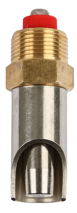 Beißnippel f. Sauen 3/4" 71mm 3/4" Anschl. Messing-Edelstahl