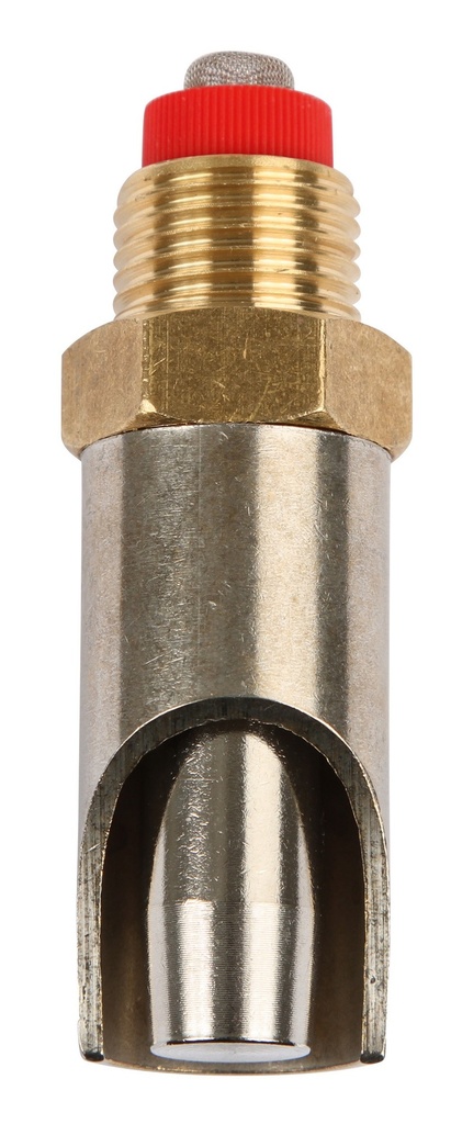 Beißnippel 3/4" m. 1/2" Anschl 71 mm