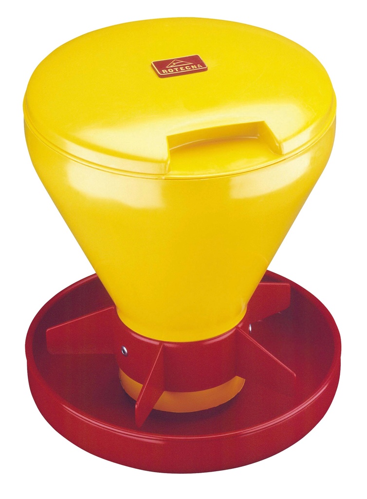 Ferkelschale Mini Hopper Pan kompl. mit Trichter u. Deckel