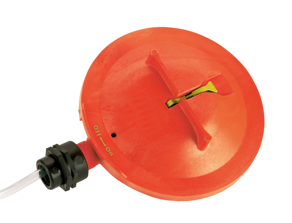 Water Level ohne Rohr - rot (verpackt)