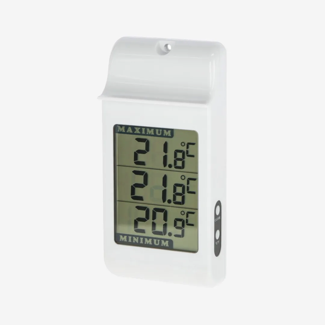 Max-Min-Thermometer digital weiß
