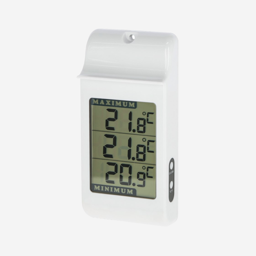 Max-Min-Thermometer digital weiß