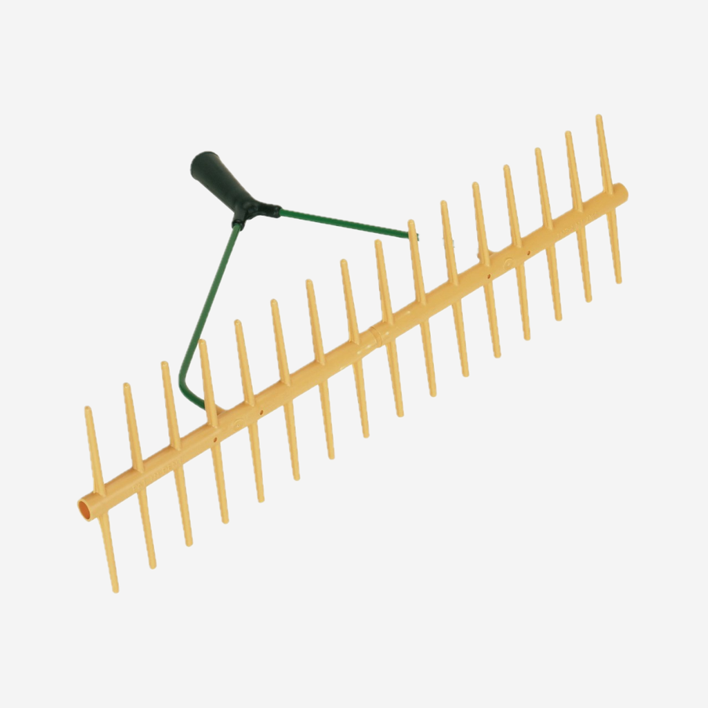 Kunststoff-Rechen doppelseitig 16 Zinken