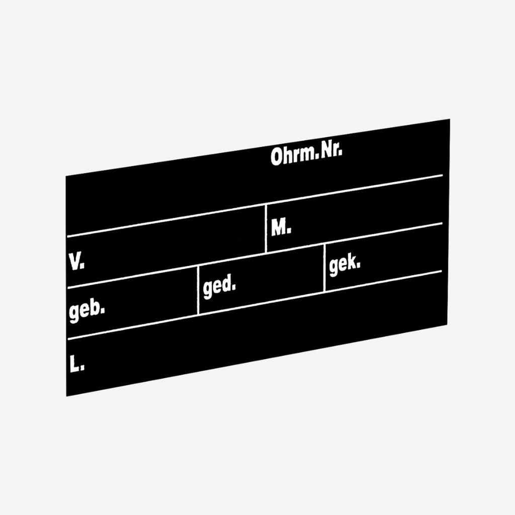 Stalltafel mittel 40 x 22 cm