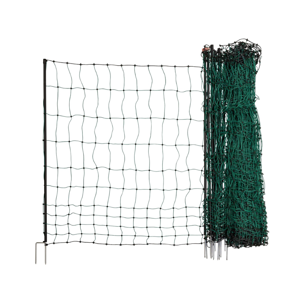 Geflügelnetz PoultryNet, grün, Höhe: 106 cm, nicht elektrifizierbar, 50 m