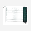 Geflügelnetz Premium, grün,50m 122cm, Einzelspitze, elektrif.