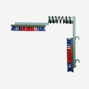 Viehbürste EuroFarm, 50x10cm Bürsten, Kratzbürste, Kuhbürste, Pferdebürste, Rinderbürste
